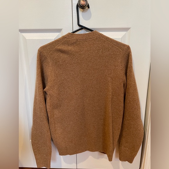 Uniqlo caramel 100% wool button up cardigan (size XS) - Picture 4 of 4